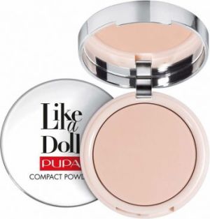 Pupa Like a Doll Compact Powder Puder do twarzy 002 Sublime Nude 10g 1