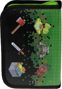 Piórnik Paso Piórnik szkolny z wyposażeniem Piksele PP22CR-P001 PASO 4