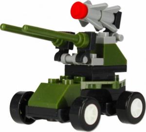 ALLEBLOX Klocki Militaria Pojazd Wojskowy 30 elementów Alleblox AB3017 3
