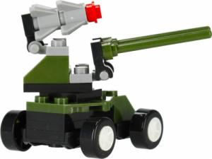 ALLEBLOX Klocki Militaria Pojazd Wojskowy 30 elementów Alleblox AB3017 4