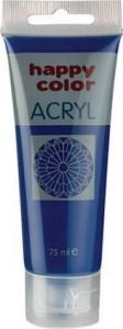 Happy Color Farba akrylowa Happy Color 75ml niebieski perłowy metalik 3