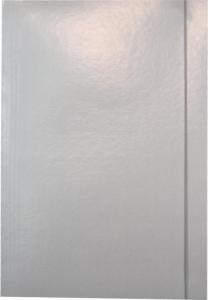 OKOFFICE Teczka lakierowana z gumką A4 Granatowa 12