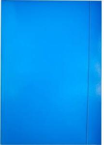 OKOFFICE Teczka lakierowana z gumką A4 Granatowa 15