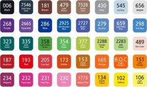 M&G Marker artystyczny alkoholowy dwustronny zestaw 40k M&G 2