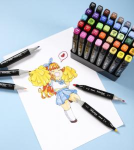 M&G Marker artystyczny alkoholowy dwustronny zestaw 40k M&G 6