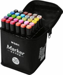 M&G Marker artystyczny alkoholowy dwustronny zestaw 30k M&G 3