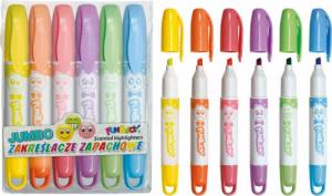 Titanum Zakreślacze zapachowe jumbo 6 kolorów Fun&Joy 1