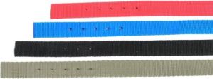 Dingo obroża z taśmy polipropylenowej, pojedyncza szer. 1,0 cm dł.30 cm ( 20-25 cm ) khaki 2