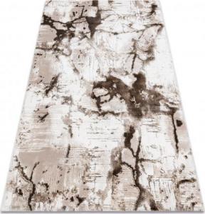 Dywany Łuszczów Dywan AKRYL VALS 8126 Marmur beż / kość słoniowa, 70x140 cm 1
