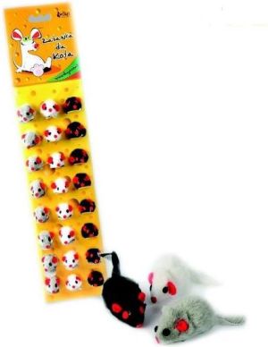 Dingo zabawka dla kota myszka op. 24 szt - 21232 1