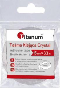 Titanum Taśma biurowa Crystal 15mm 33m Titanum 1
