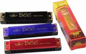 Harmonijka ustna 16 tonowa Bee Harmonica A7630 Czerwony 2