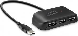 HUB USB Speedlink SNAPPY EVO 4x USB-A 2.0 (SL-140004-BK) 1