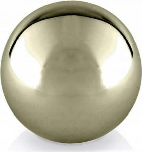 Polnix Kula ceramiczna dekoracyjna 11 cm złota 1
