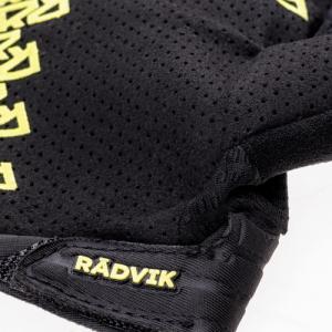 Radvik Rękawiczki rowerowe Cutfull Gts czarno-limonkowe r. M 5