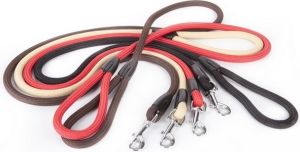 Dingo smycz pojedyncza z linki "snake" 16 mm X 180 cm czerwona 3