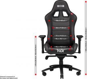 Fotel Next Level Racing Pro Gaming Chair Leather Edition czarny (NLR-G002) 8