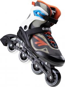 Rolki Hi-Tec Rizzo rekreacyjne czarne r. 45 3