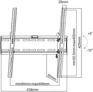 Maclean Uchwyt do telewizora 32-55' (MC-716) 7