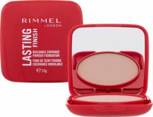 Rimmel  Rimmel London Lasting Finish Powder Foundation Podkład 10g 004 Rose Ivory 1