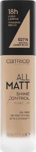 Catrice Catrice All Matt Podkład 30ml 027 N Neutral Amber Beige 1