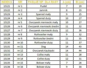 Dingo Kaganiec skórzany nitowany Collie duży - nr 14 2