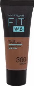 Maybelline  Maybelline Fit Me! Matte Poreless Podkład 30ml 360 Mocha 1