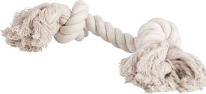 Dingo gryzak ze sznurka bawełnianego do czyszczenia zębów kolorowy, 2 węzły, waga 90 g - 17411 1