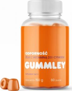 Hempley Żelki z witaminą D3 i Cynkiem - Odporność - Gummley 1