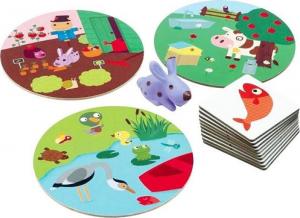 Djeco Gra planszowa Króliki w ogrodzie 2