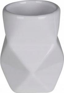 Uniglob Kubek łazienkowy kosmetyczny Alter 11,5 cm biały 1