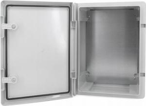 ELS Elektrotechnika ELS ELEKTROTECHNIKA SKRZYNKA SZAFA OBUDOWA ABS PLASTIKOWA ROZDZIELNICA NATYNKOWA 42x32x18 cm 420x320x180 mm 11