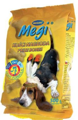 Megan Megi ciastka dla psa drób 500g 1