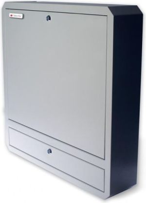 Techly Szafa Wisząca Antykradzieżowa do Laptopa, z półką i zamkiem (026845) 2
