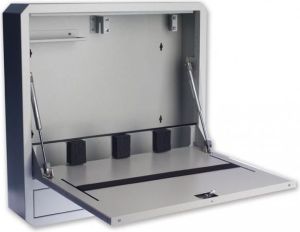 Techly Szafa Wisząca Antykradzieżowa do Laptopa, z półką i zamkiem (026845) 3