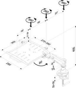 Neomounts NOTEBOOK-D200 3