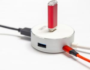 HUB USB Unitek Aluminiowy 4x USB 3.0 (Y-3197WH) 4