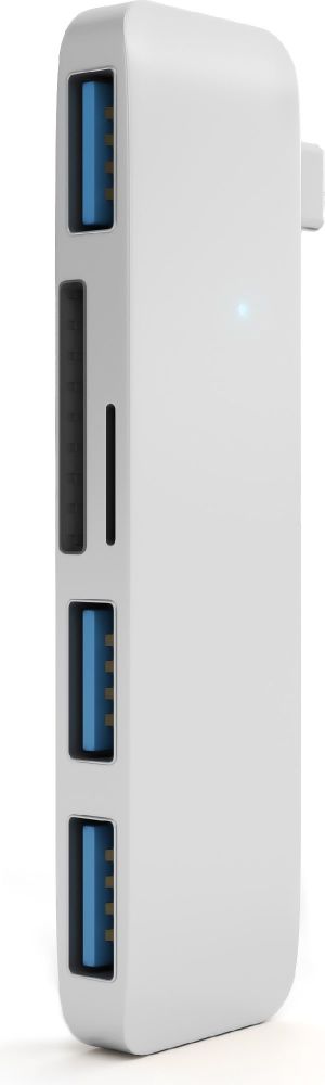 HUB USB Satechi 1x SD 1x microSD  + 3x USB-A 3.0 (ST-TCUHS) 1