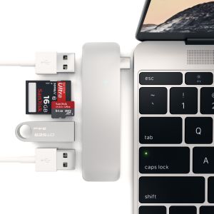 HUB USB Satechi 1x SD 1x microSD  + 3x USB-A 3.0 (ST-TCUHS) 4