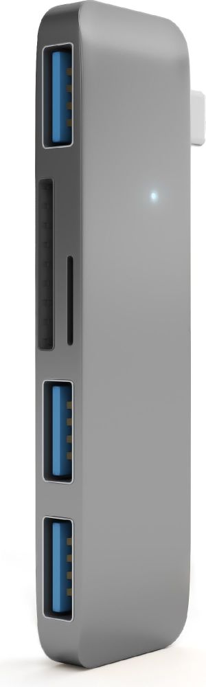 HUB USB Satechi 1x SD 1x microSD  + 3x USB-A 3.0 (ST-TCUHM) 1