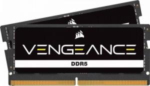 Pamięć do laptopa Corsair Pamięć DDR5 Vengeance 64GB/4800 (2*32) CL40 SODIMM, czarna 1