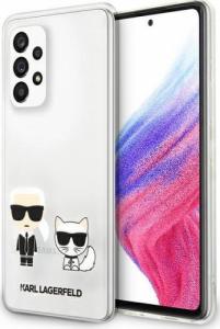 Karl Lagerfeld Karl Lagerfeld KLHCA53CKTR A53 5G A536 hardcase Transparent Karl & Choupette 1