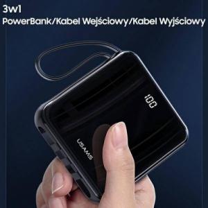 Powerbank Usams PB61 10000mAh Czarny 5