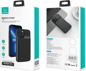 Usams USAMS Power Case iPhone 13 Pro 6,1" 3500mAh czarny/black 3K5CD17501 (US-CD175) powerbank 6