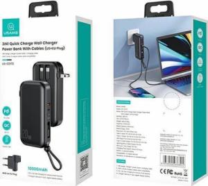 Powerbank Usams PB63 10000mAh Czarny 9