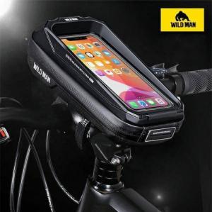 WildMan Etui/uchwyt rowerowy WILDMAN MS33 sakwa na ramę czarny/black 4