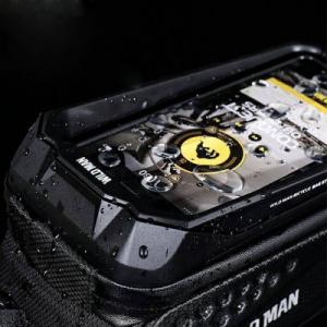 WildMan Etui/uchwyt rowerowy WILDMAN MS77 sakwa na ramę czarna/black 4