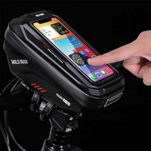 WildMan Etui/uchwyt rowerowy WILDMAN XS1 sakwa na ramę czarna/black 5