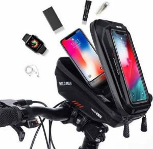WildMan Etui/uchwyt rowerowy WILDMAN XS1 sakwa na ramę czarna/black 8