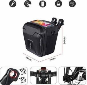 WildMan Torba na ramę roweru WILDMAN GS9 uchwyt rowerowy czarna/black 2